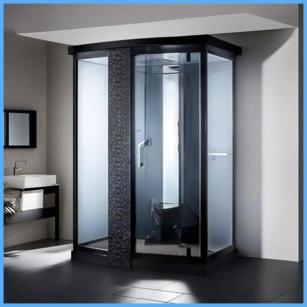 Phòng xông hơi ướt Nofer VS-89102S-L Black