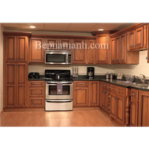 Tủ bếp Gỗ Xoan Đào HAGL